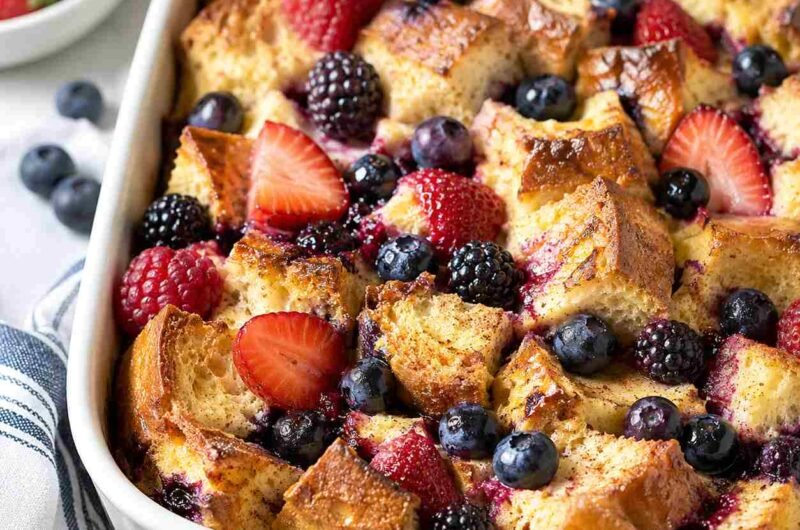 Berry French Toast Casserole