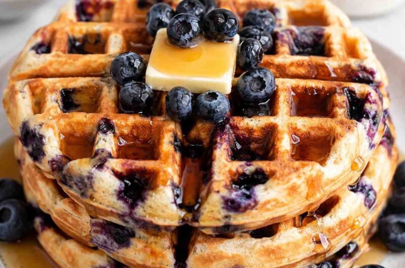 Blueberry Waffles