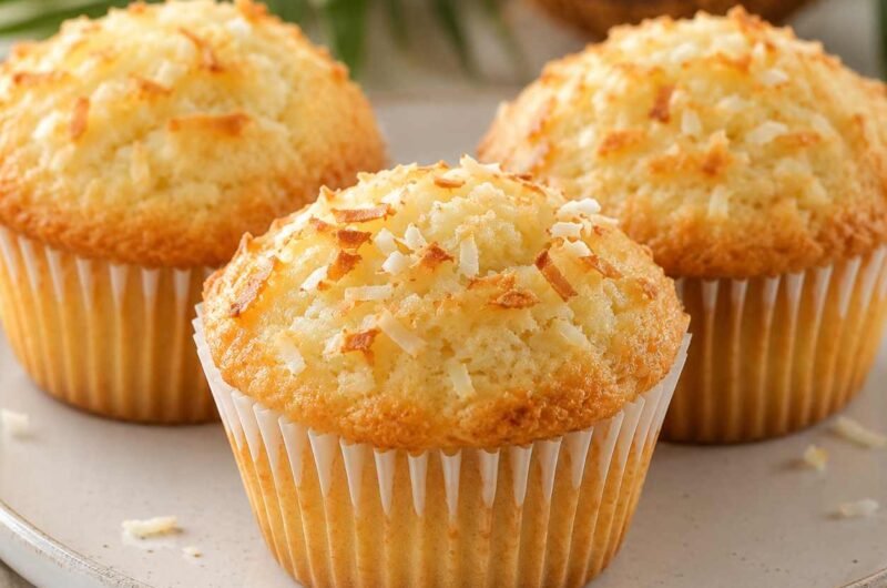 Diabetic-Friendly Coconut Muffins