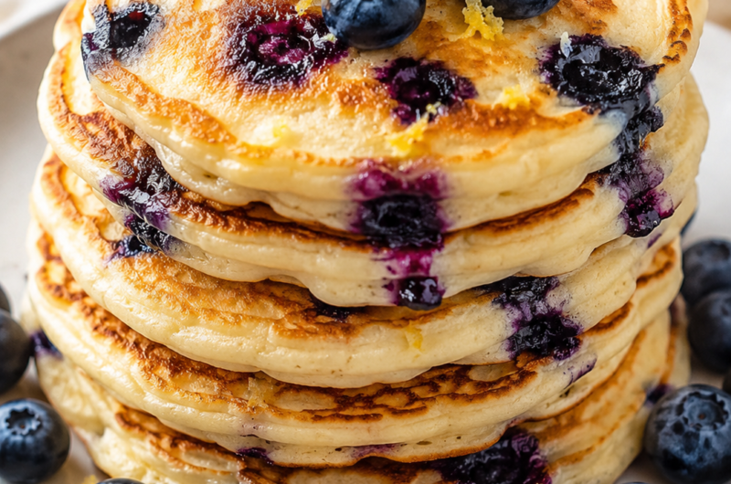 Lemon-Blueberry Pancakes