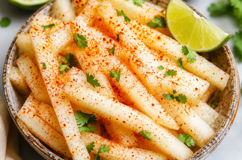 Mexican Jicama Snack