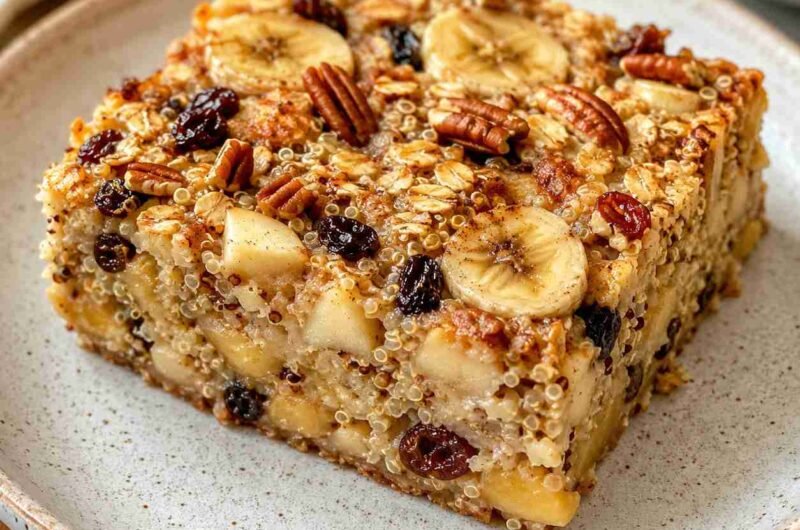 Oat and Quinoa Breakfast Bake