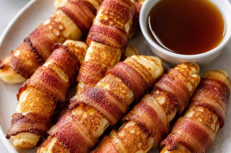 Bacon Pancake Dippers