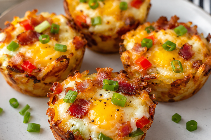 Bacon Tater Egg Cups