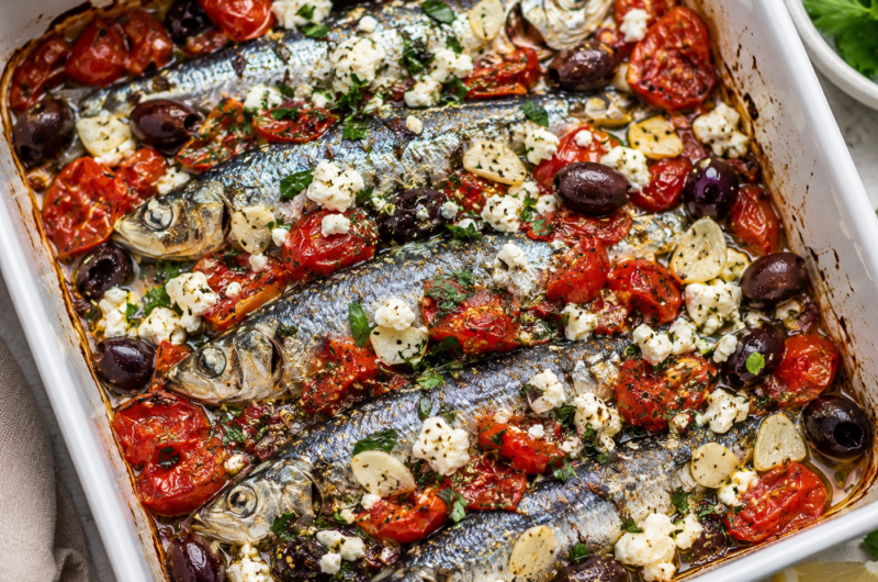 Baked Mediterranean Sardines