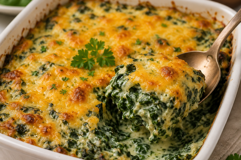 Baked Spinach recipe