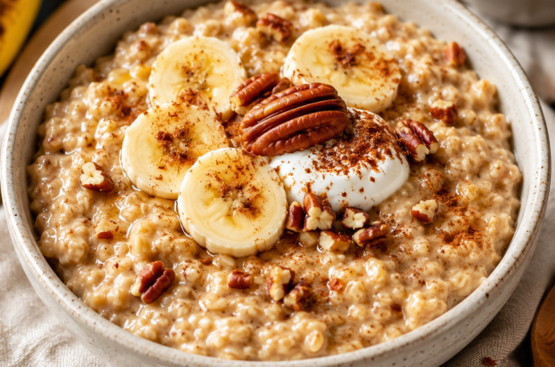 Banana Bread Oatmeal
