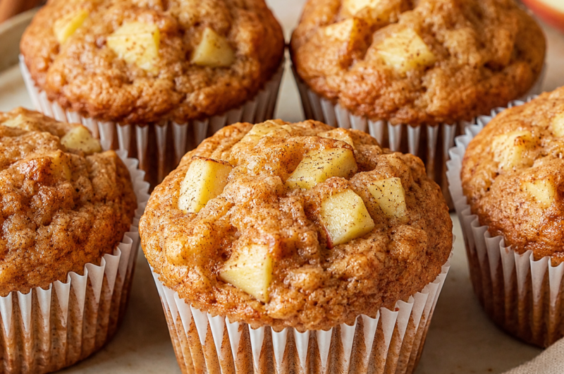 Diabetic-Friendly Apple Muffins
