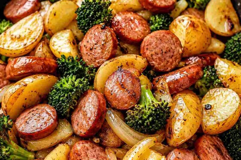 Easy Kielbasa Skillet Dinner