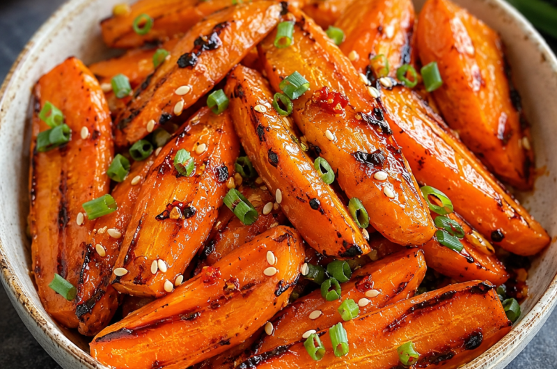 Glazed Carrots Asian Style