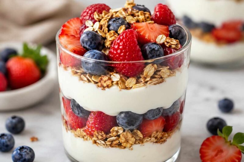 Greek Yogurt Berry Parfaits