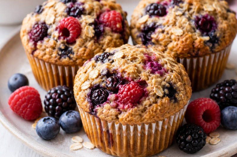 High-Fiber Breakfast Muffins