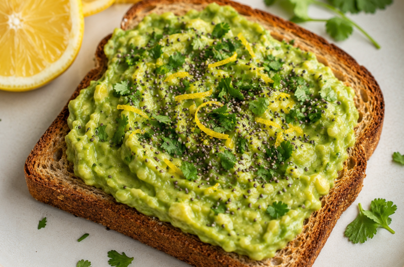 Meyer Lemon Avocado Toast