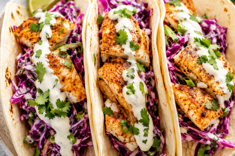Quick Fish Tacos