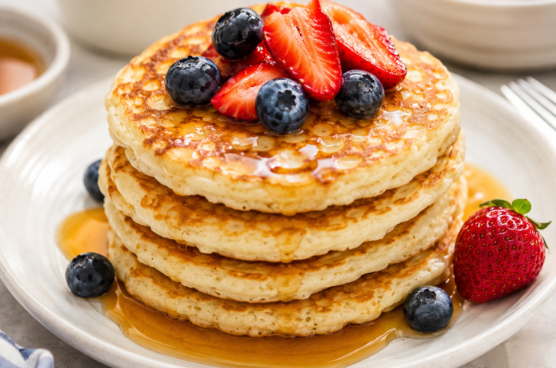 Saltine Cracker Pancakes