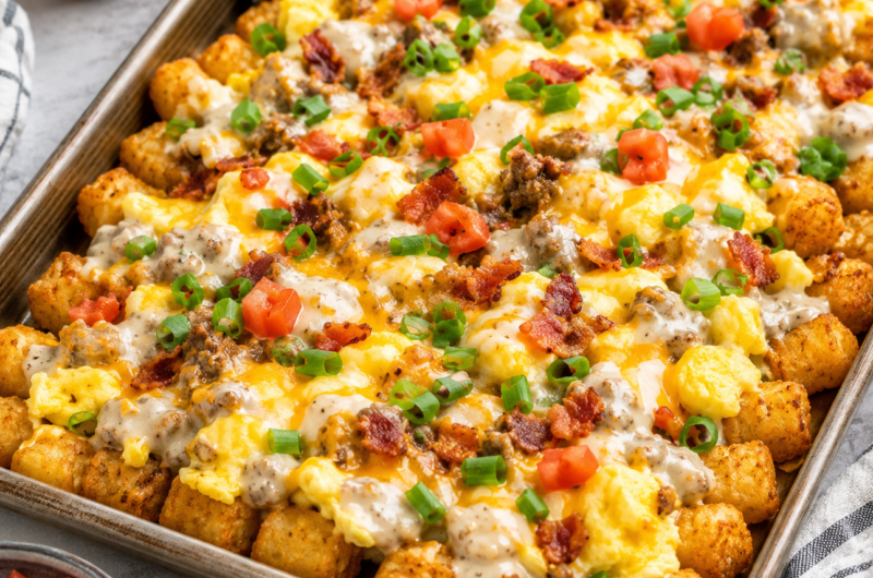 Sheet Pan Brunch Totchos