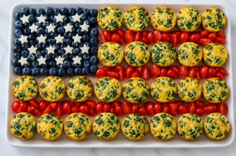 Spinach Egg Muffins with Cheese