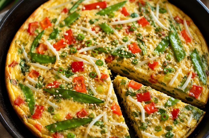 Sunday Morning Asian Frittata