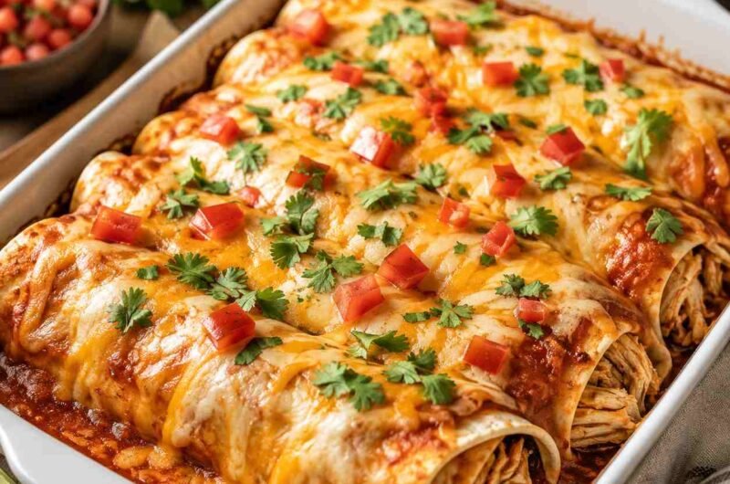 Angela's Awesome Chicken Enchiladas