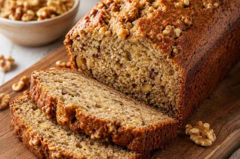 Brown Sugar Banana Nut Bread