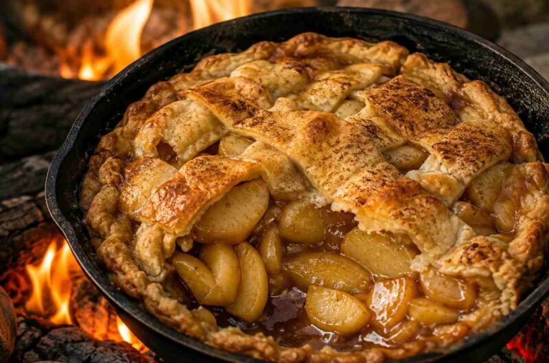 Campfire Apple Pie