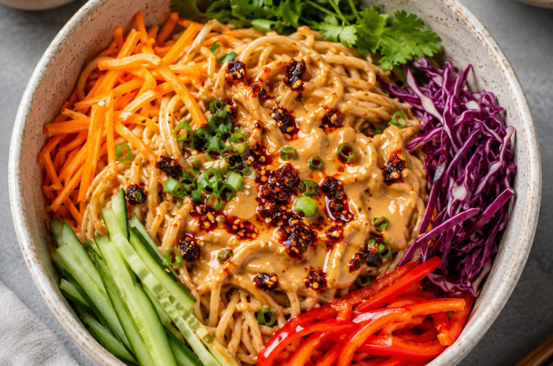 Chili Crisp Cold Noodles