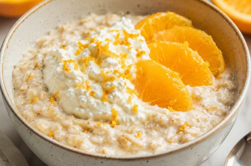 Citrus-Ricotta Oats
