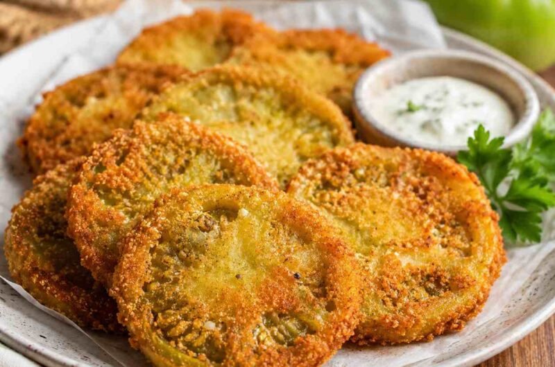 Easy Southern Fried Green Tomatoes