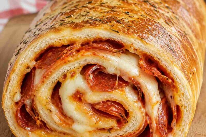 Giant Pizza Roll