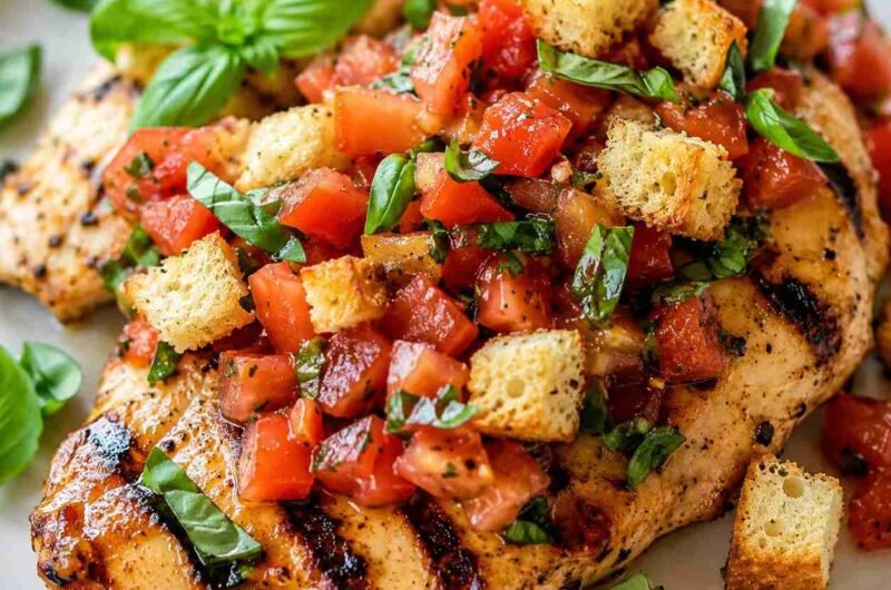 Grilled Bruschetta Chicken
