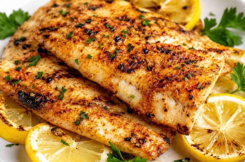Grilled Flounder