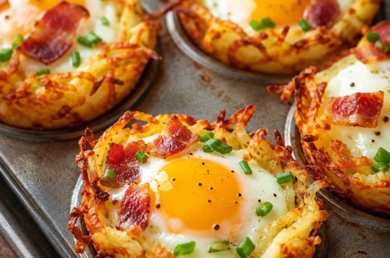 Hash Brown Egg Cups
