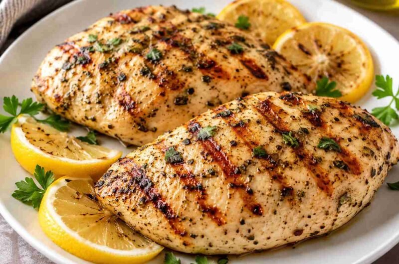 Juicy Grilled Chicken Breasts