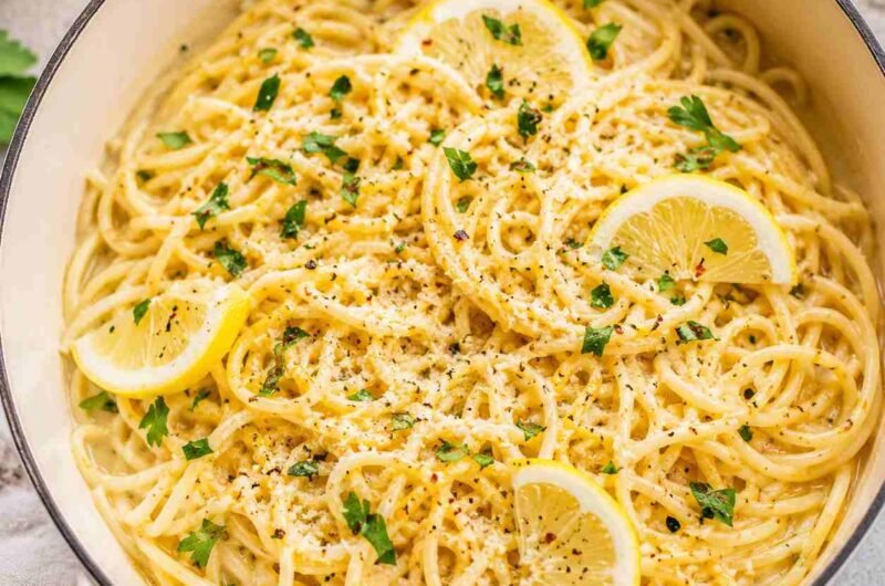 One-Pot Lemon Pasta