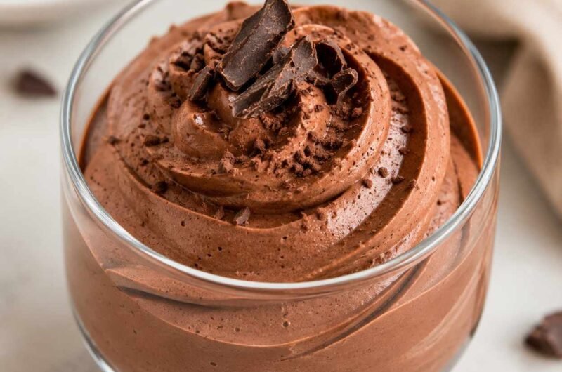 Quick Keto Chocolate Mousse