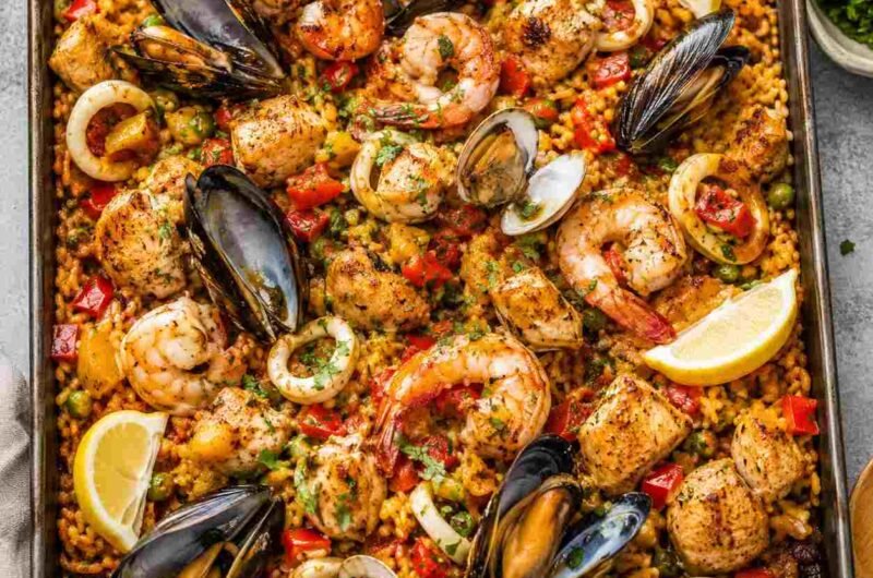 Sheet Pan Paella