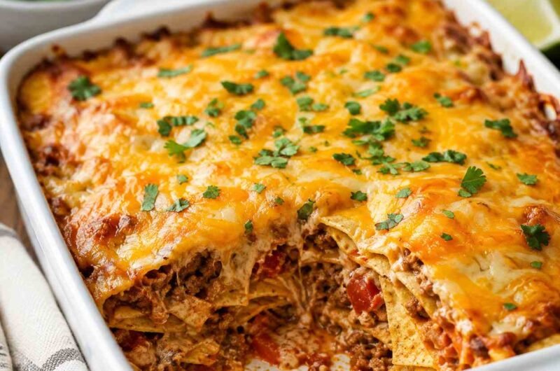 Skinny Enchilada Casserole
