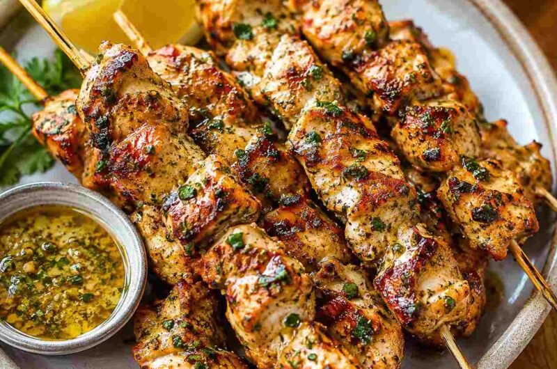 Cowboy Butter Chicken Skewers