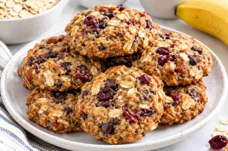 Clean Breakfast Cookies