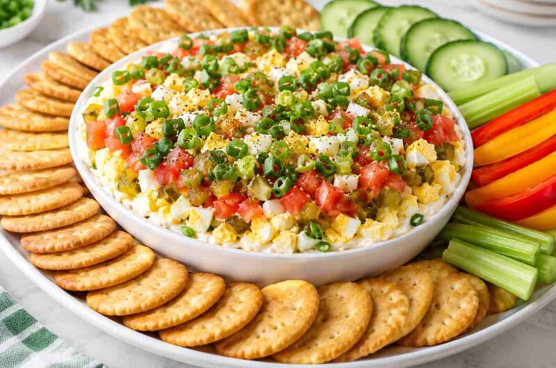 Layered Egg Salad Dip