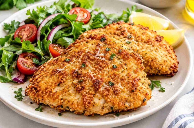 Parmesan-Crusted Chicken Cutlets