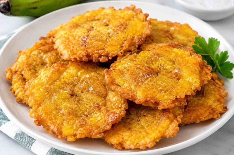 Puerto Rican Tostones (Fried Plantains)