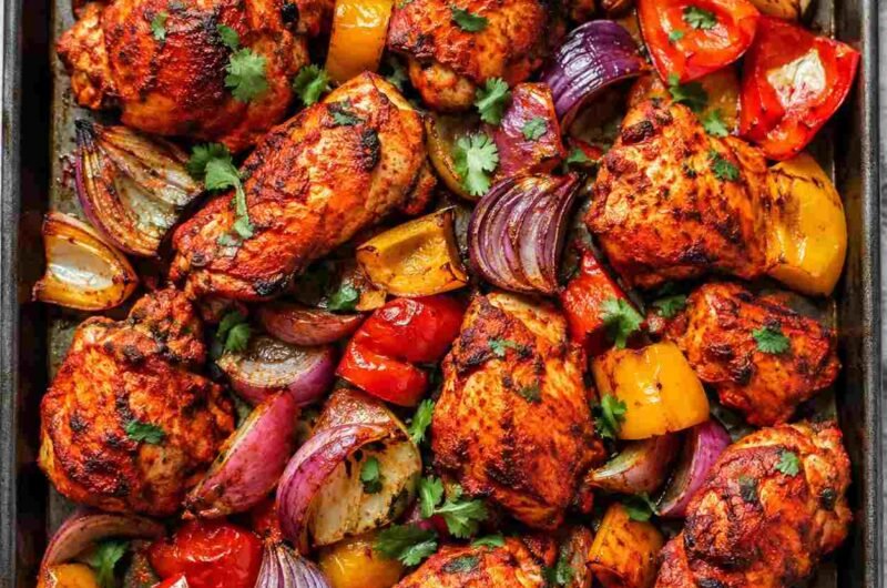 Sheet Pan Chicken Tandoori